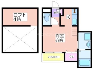 エバーグリーンテラスの物件間取画像